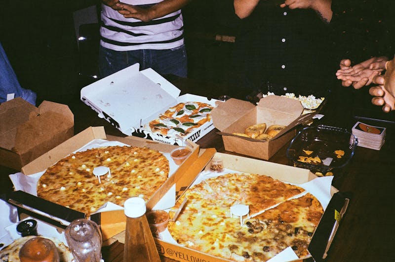 Community gathering and pizza night event at Mod Pizza